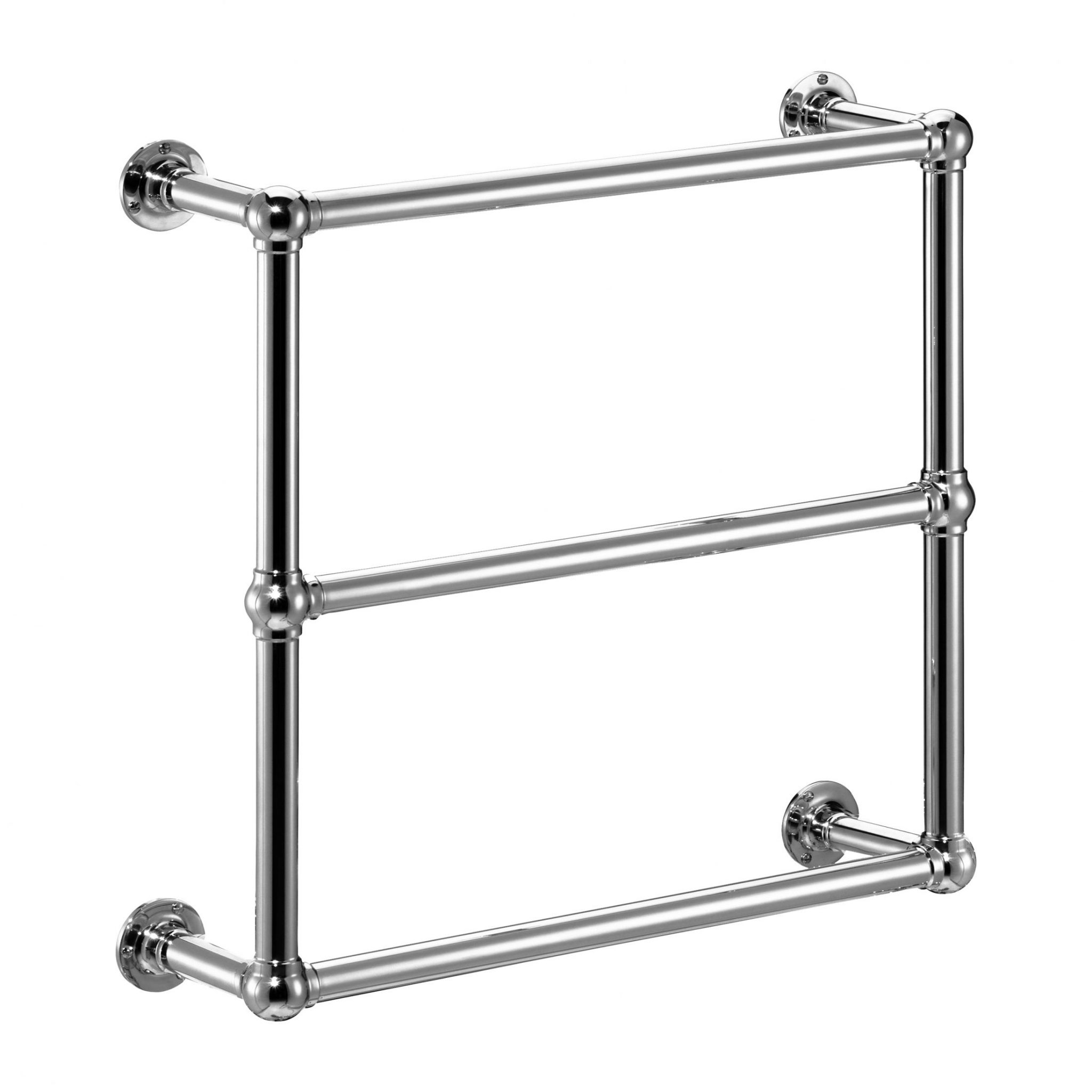 Edwardian Floor/Wall Mounted Heated Towel Rail