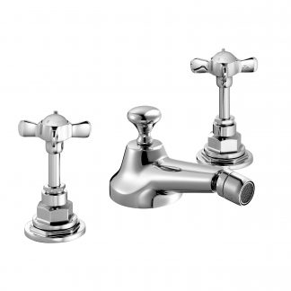 Edwardian Bidet Mixer (Pop Up Waste)