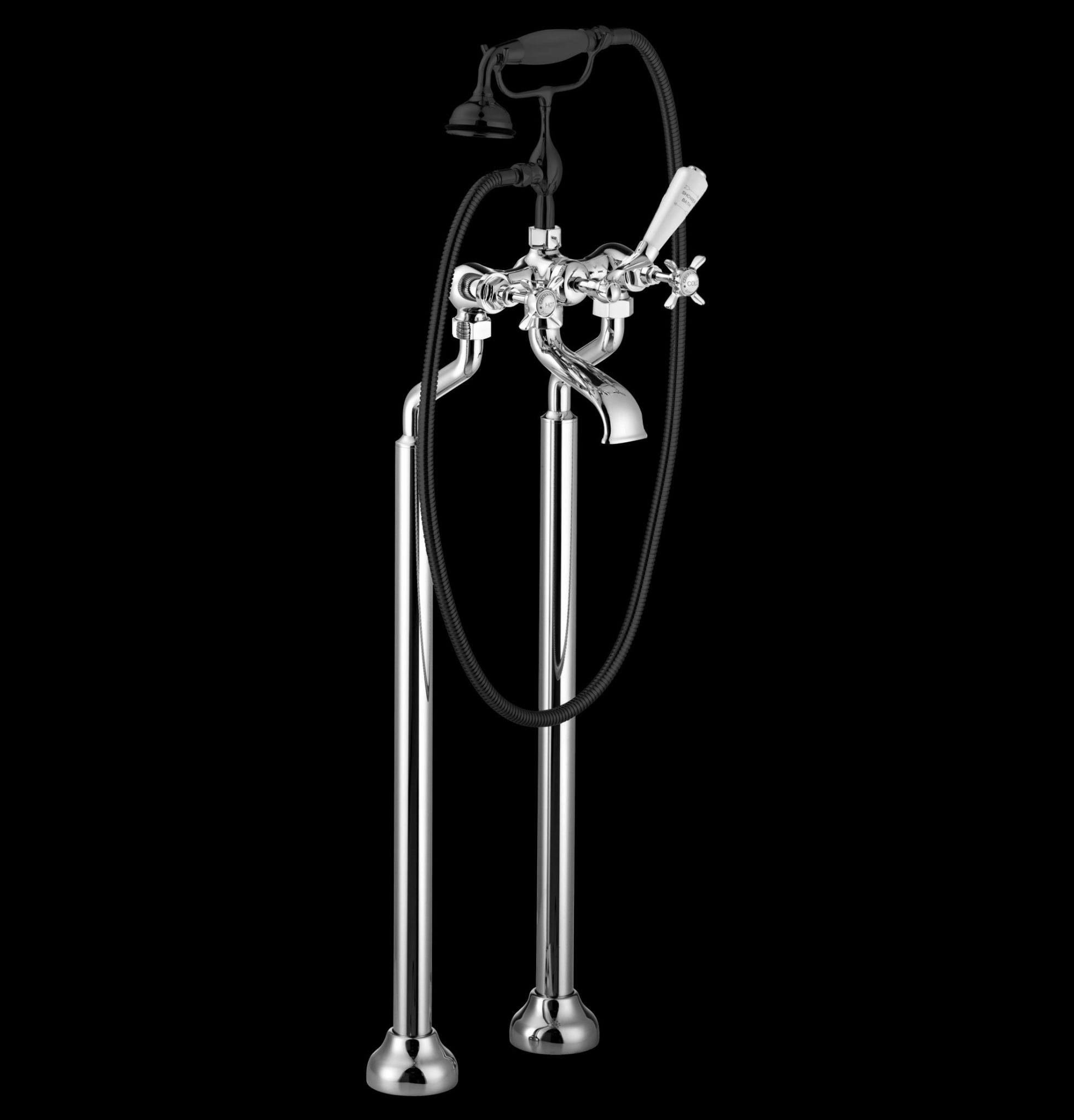 Edwardian Freestanding Bath Mixer - Image 3