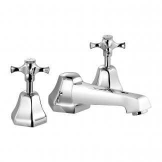 Cubist Bath Mixer - Deck Mounted