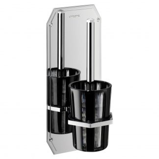 Cubist Lavatory Brush and Holder